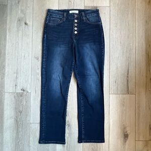 Flying Monkey High Waisted Crop Jeans size 28